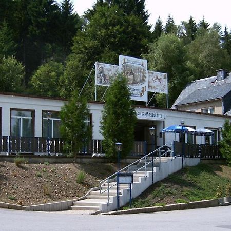 Pension Und Berggasthaus Kapellenstein Geyer Екстериор снимка