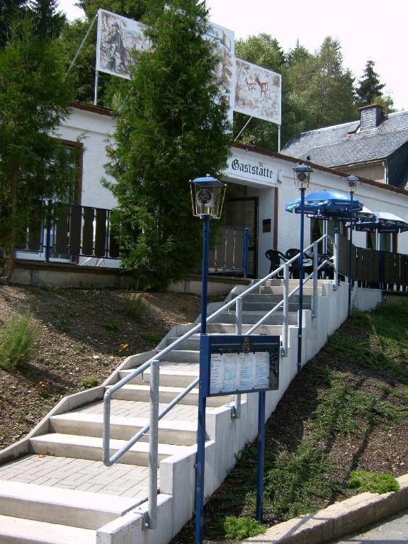 Pension Und Berggasthaus Kapellenstein Geyer Екстериор снимка